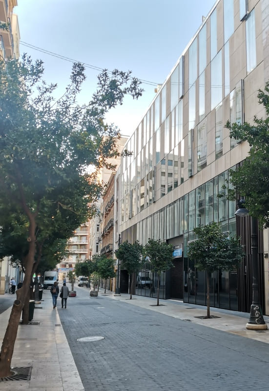 Edificio Nomadom en Paseo Ruzafa (Valencia)